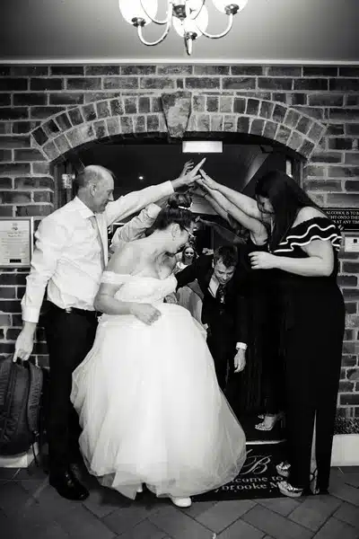 Leaving your wedding
