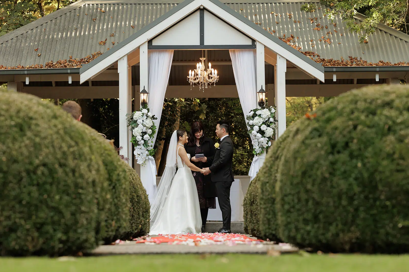 Marybrooke gazebo ceremony